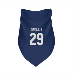 Toronto Maple Leafs Bo Groulx Blue Pet Bandana for Dog & Cat