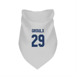 Toronto Maple Leafs Bo Groulx White Pet Bandana for Dog & Cat